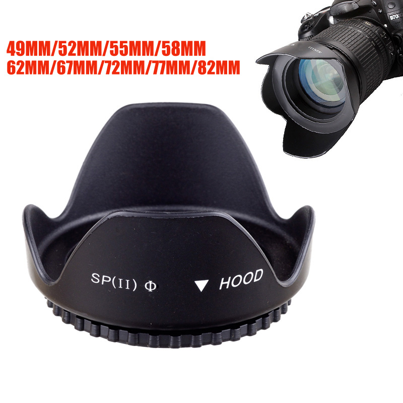 Lens Hood Petal - Universal Lens Hood 49mm 52mm 58mm