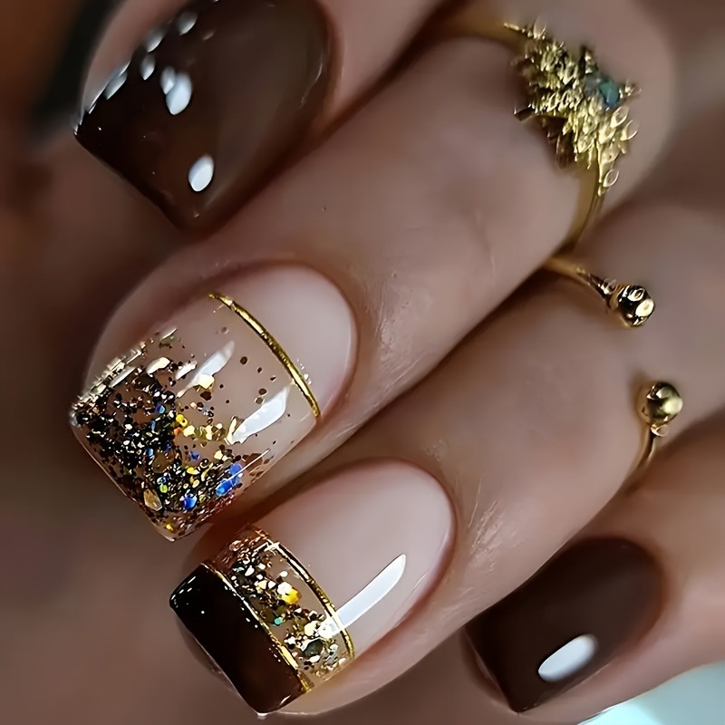 Photography Tips - Short Square fake nails for women