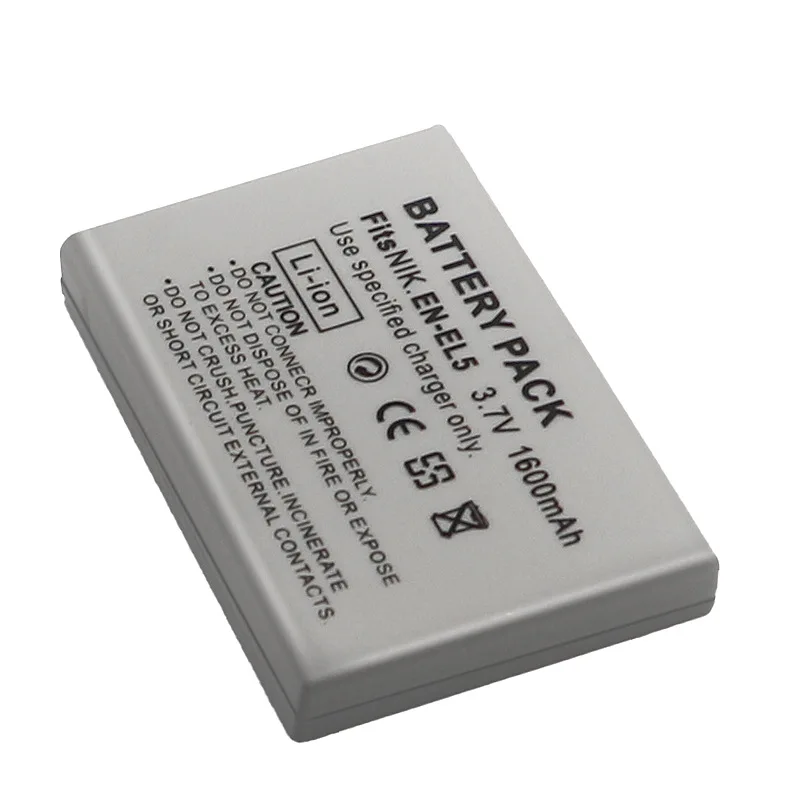 1-4pcs EN-EL5 ENEL5 Battery +L - Nikon Camera D3500 recension och pris