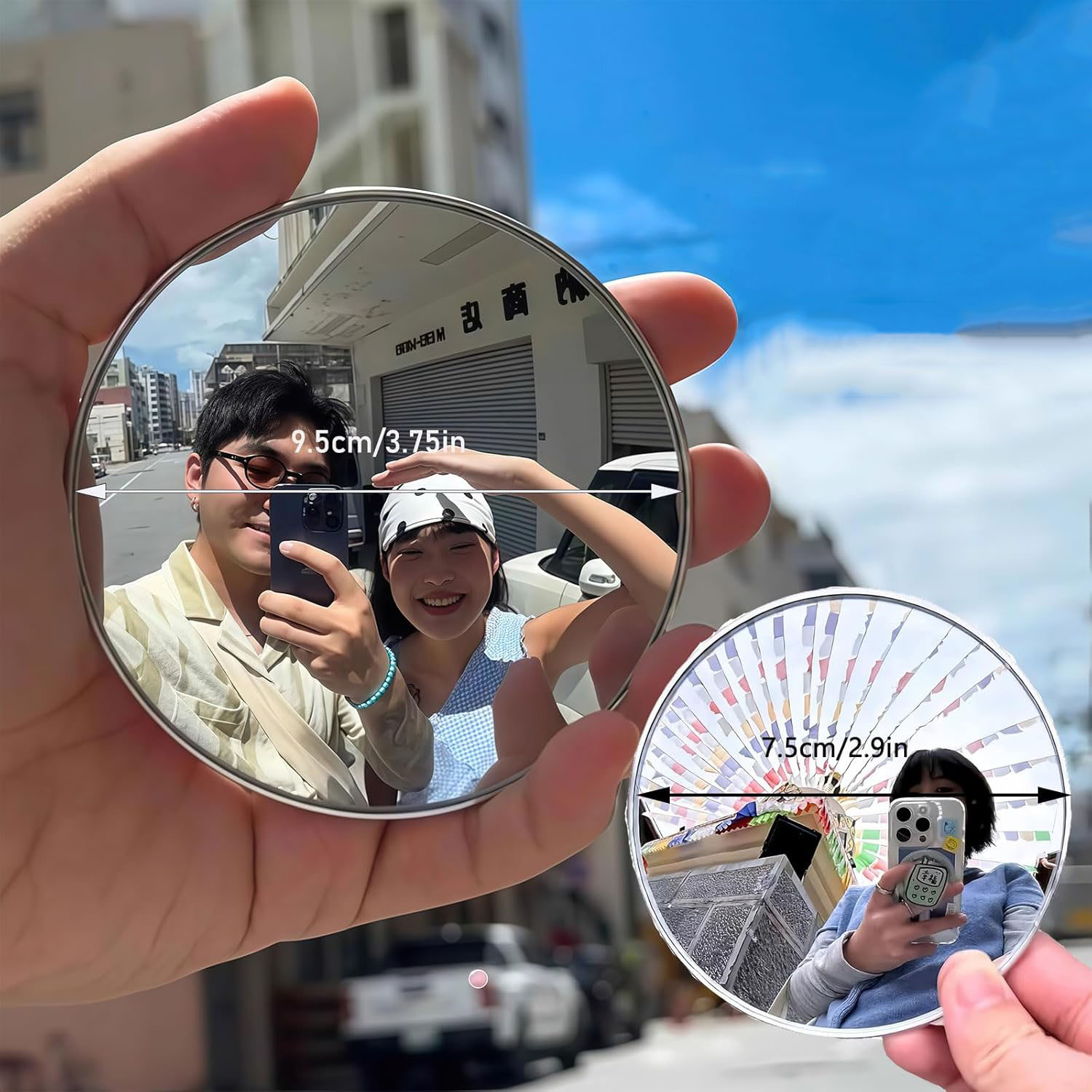 7.5cm/9.5cm Handheld Selfie Mi - Photography Solo recension och pris