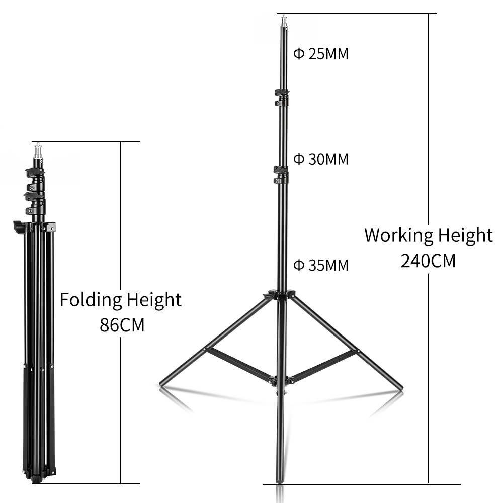 240CM/7.9FT 1/4 Screw Photogra - Photography Gear recension och pris