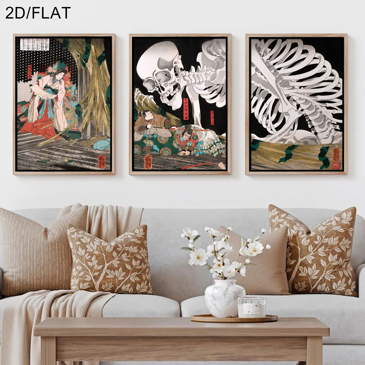 3pcs Retro Japanese Takiyasha  - Photography Design recension och pris