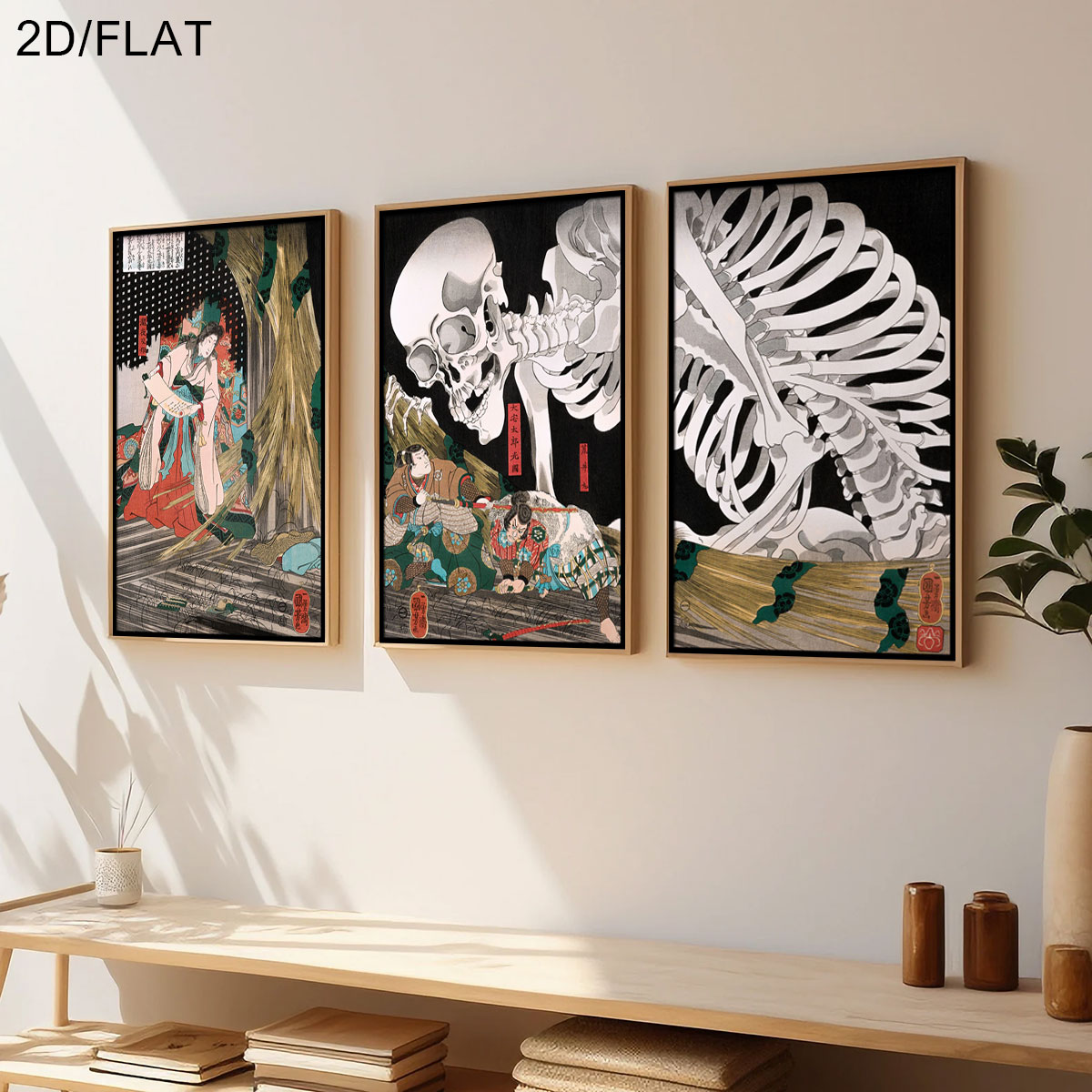 3pcs Retro Japanese Takiyasha  - Photography Design recension och pris