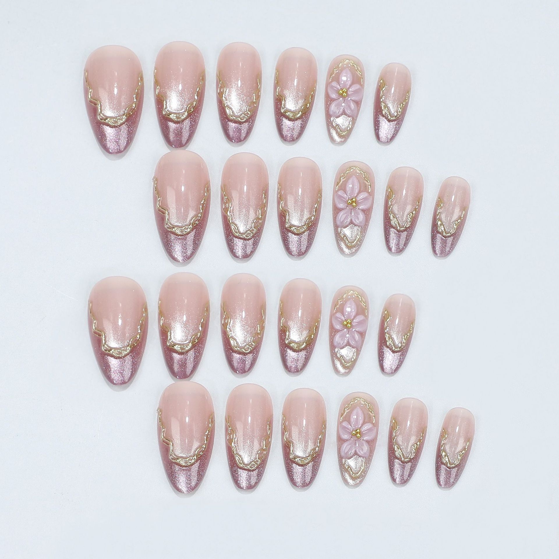 3D Flowers Fake Nails with Glo - Photography Tips recension och pris