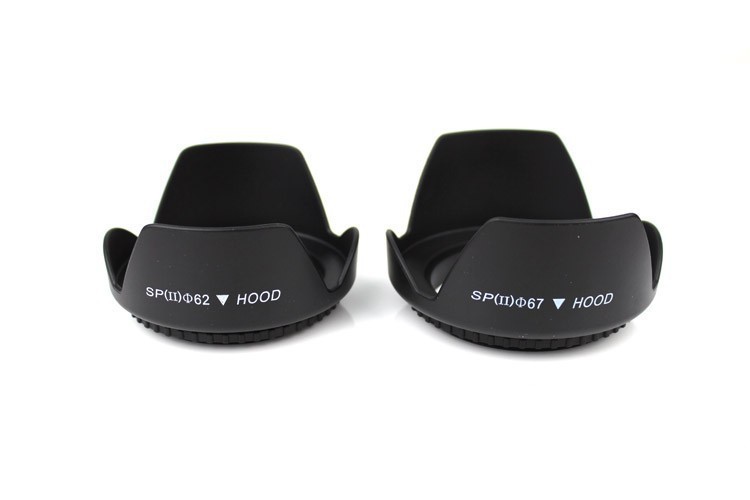 Universal Lens Hood 49mm 52mm  - Lens Hood Petal recension och pris