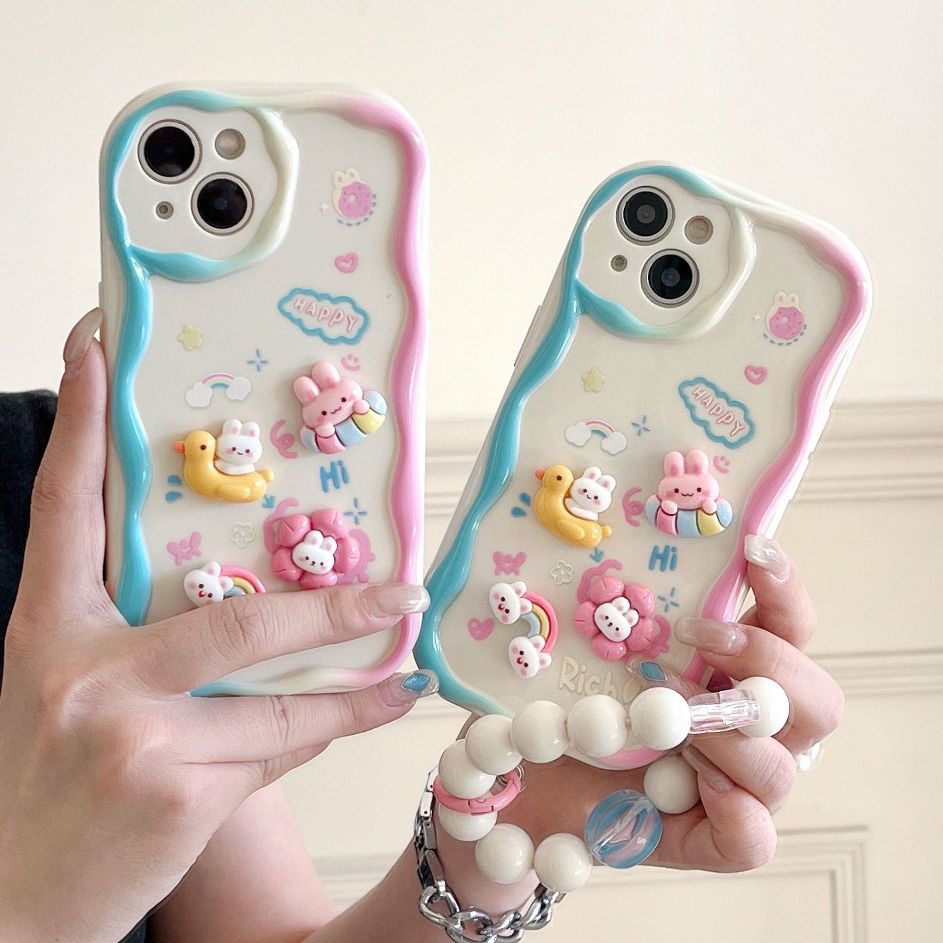 Bead Bracelet Chain Bear Case  - Photography Xiaomi 17 Ultra recension och pris