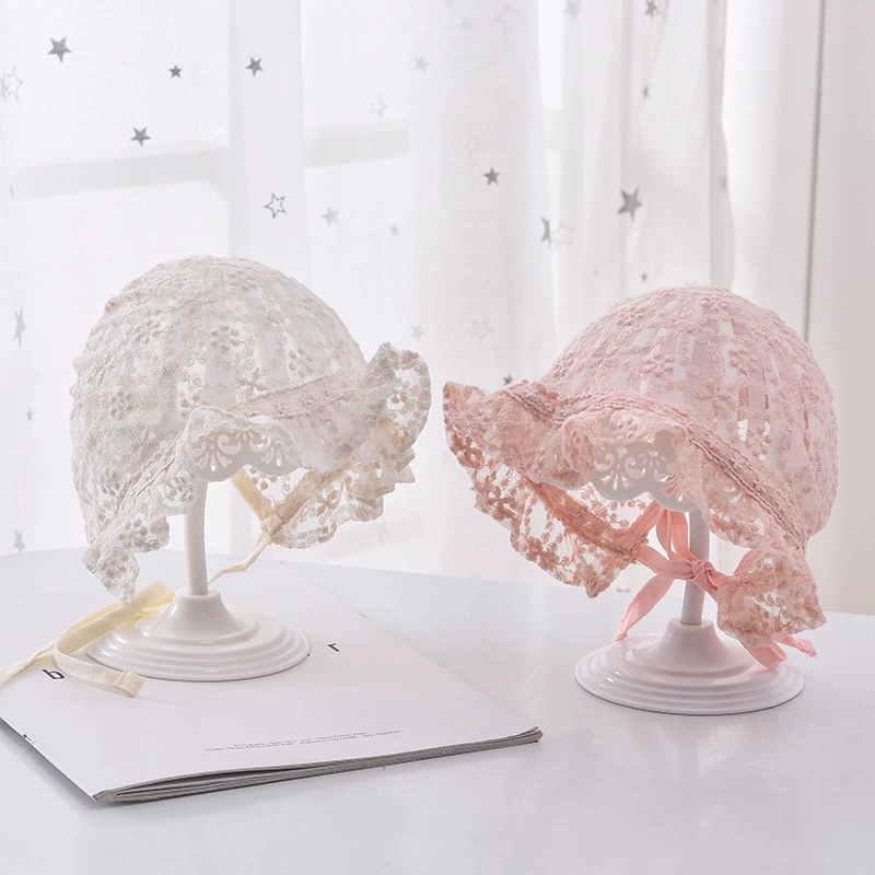 Baby Girl Lace Court Bonnet Ne - Photography Vintage Style recension och pris