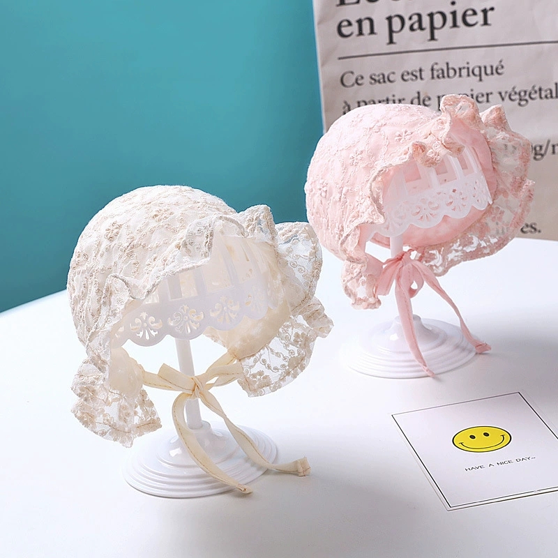 Baby Girl Lace Court Bonnet Ne - Photography Vintage Style recension och pris