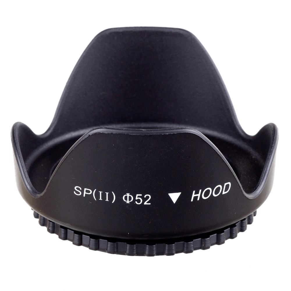 Universal Lens Hood 49mm 52mm  - Lens Hood Petal recension och pris