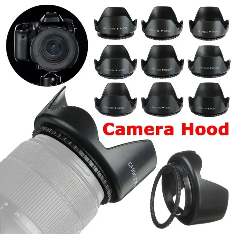 49mm 52mm 55mm 58mm 62mm 67mm  - Lens Hood Petal recension och pris