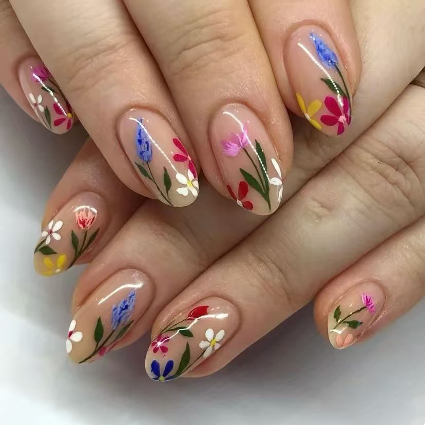 24Pcs Simple Almond Nails Tips - Photography Tips recension och pris