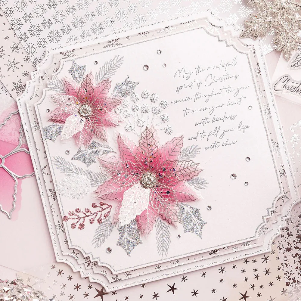 Gilded Floral Merry Christmas  - Photography Gear recension och pris