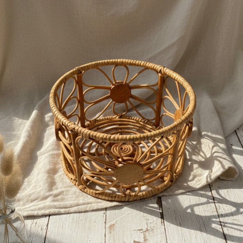 Retro Rattan Newborn Photograp - Photography Vintage Style recension och pris