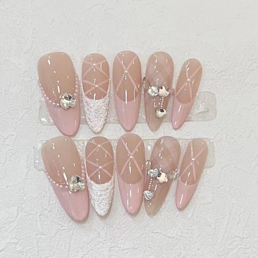10Pcs Handmade Press on Nails  - Photography Tips recension och pris
