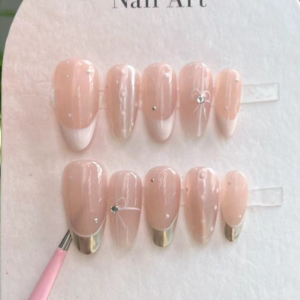 10Pcs Handmade Press on Nails  - Photography Tips recension och pris