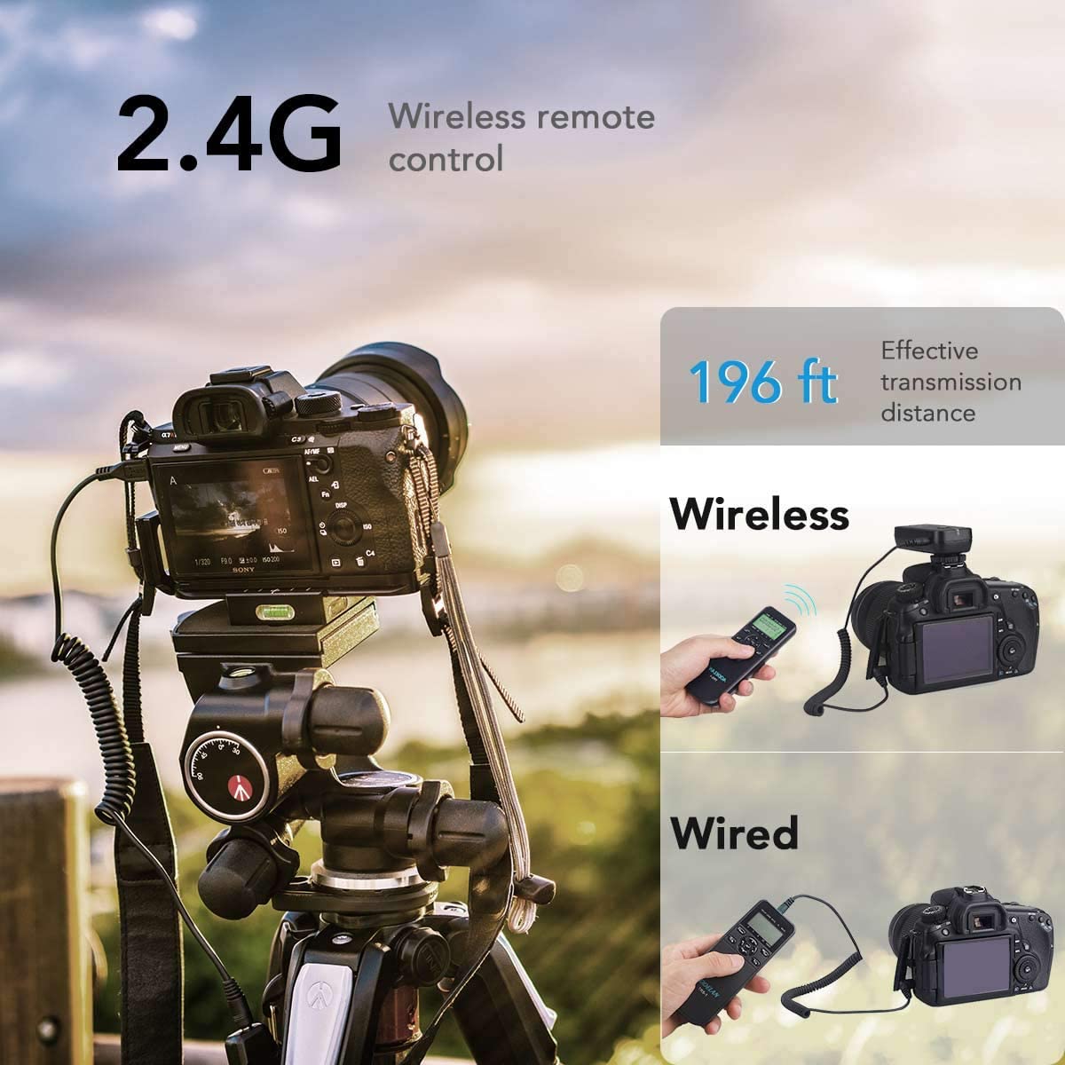 AODELAN Wireless Camera Timer  - Nikon Camera D3500 recension och pris