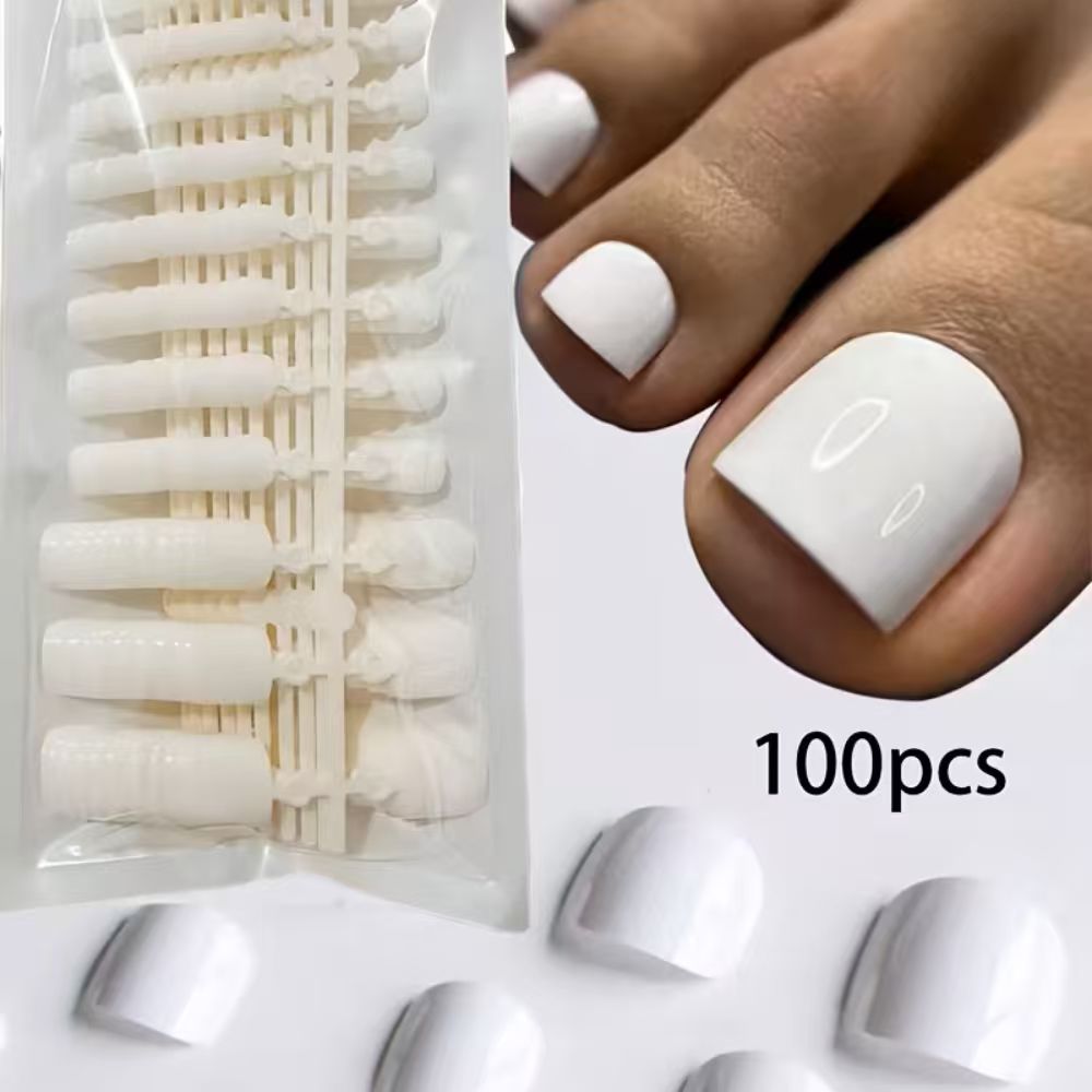 100pcs/Box French Tip Press-On - Photography Tips recension och pris