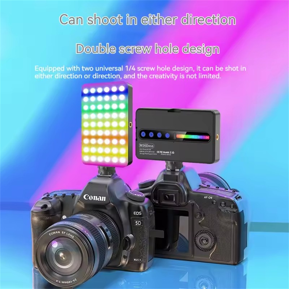 LED RGB Camera Light Full Colo - Photography Gear recension och pris