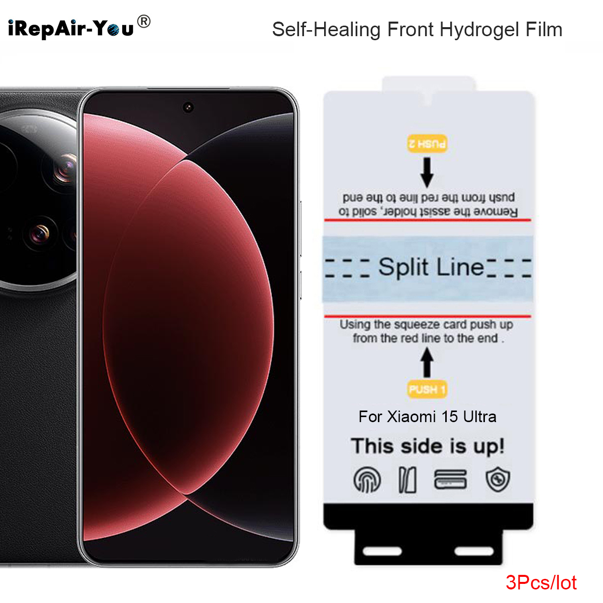 3Pcs HD TPU Screen Protector f - Photography Xiaomi 17 Ultra recension och pris