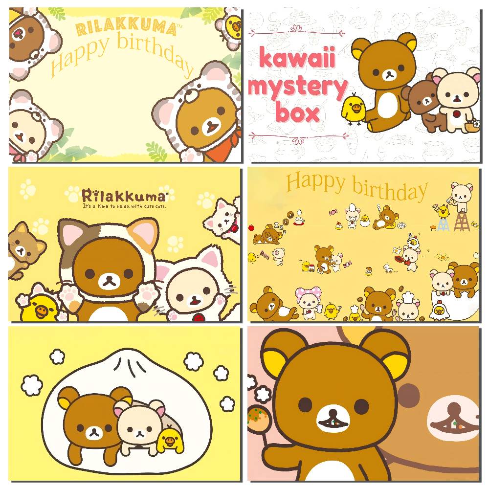 1pc Cute Rilakkuma Cartoon Sty - Photography Vintage Style recension och pris