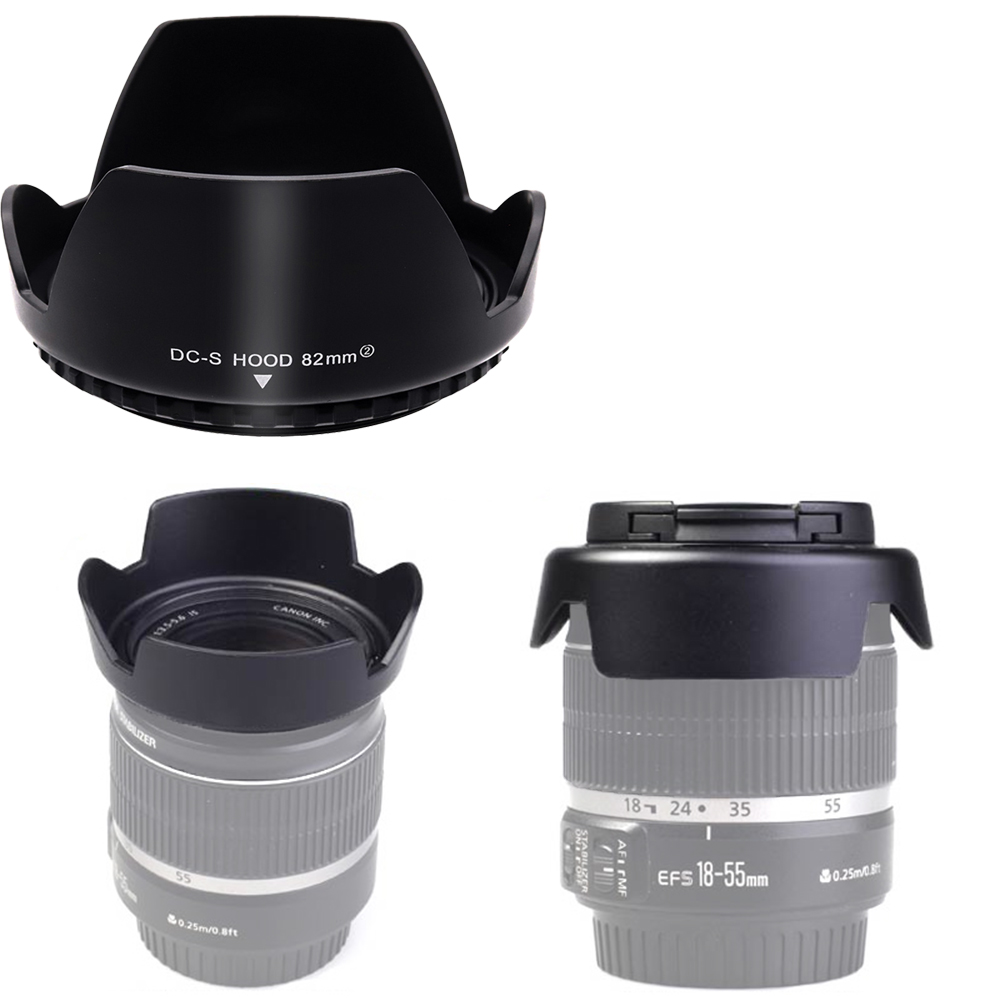 Universal Camera Lens Hood - 4 - Lens Hood Petal recension och pris